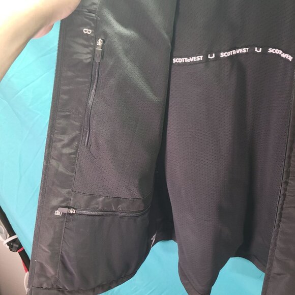 Scottevest Women's Travel Vest Size M2 (3XL) Polyester Black - Picture 6 of 7